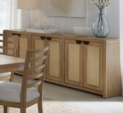 Parker House Escape - Dining 84 In. Rectangular Extendable Table with Console & 8 Ladderback Chairs