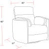 Parker Living Radius - Mineral Power Swivel Glider Recliner Two Pack