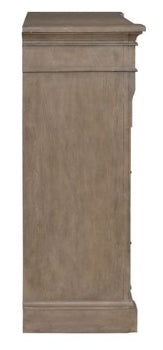 Liberty Furniture Town & Country 8 Drawer Dresser in Dusty Taupe