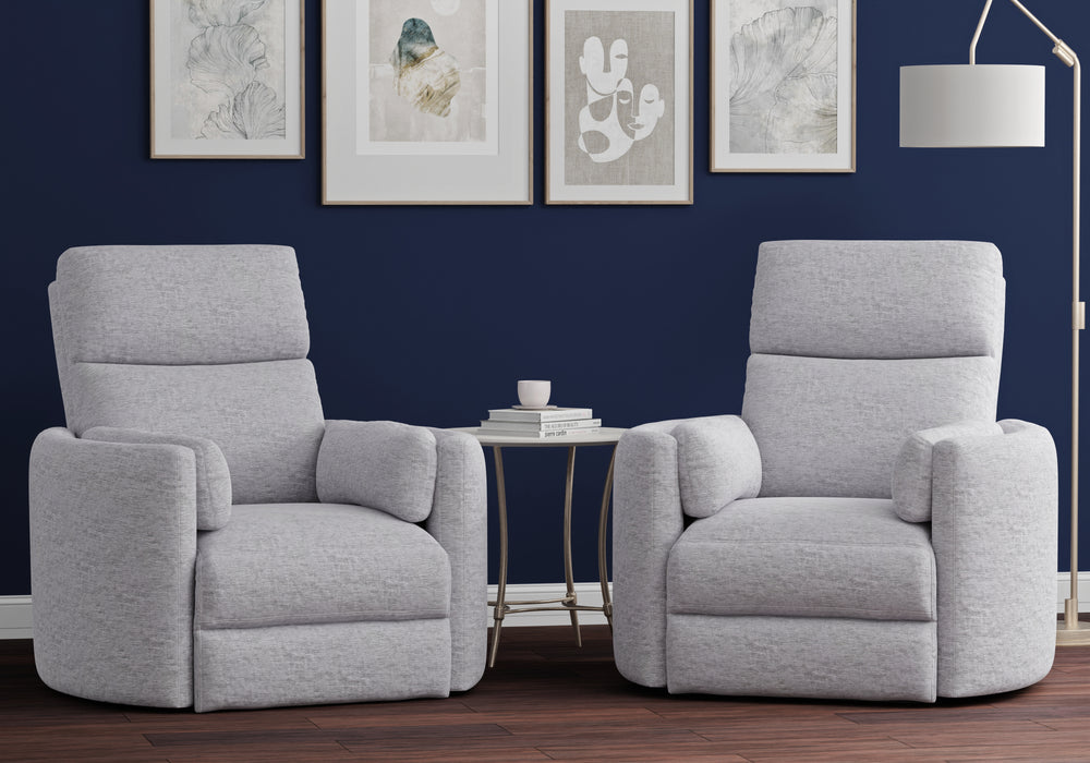 Parker Living Radius - Mineral Power Swivel Glider Recliner Two Pack