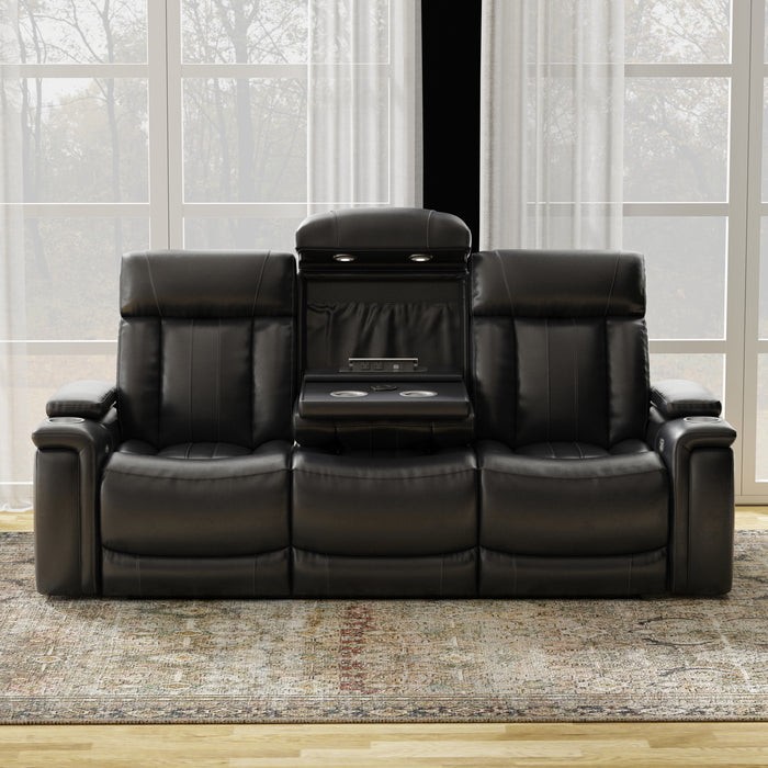 Parker Living Royce - Midnight Power Reclining Sofa and Loveseat