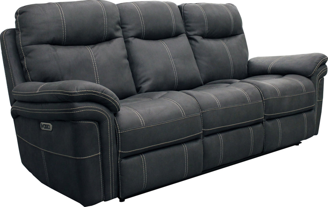 Parker Living Mason - Charcoal Power Reclining Sofa and Two Recliners