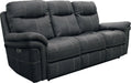 Parker Living Mason - Charcoal Power Reclining Sofa and Two Recliners