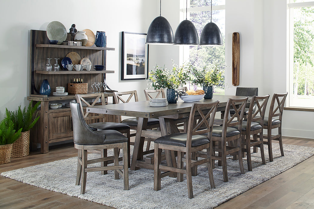 Parker House Lodge Dining 66 In. Buffet with Bar Hutch