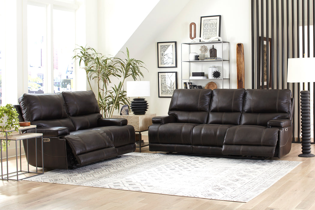 Parker Living Whitman - Verona Coffee - Powered By Freemotion Power Reclining Sofa Loveseat and Recliner