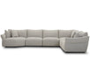 Parker Living Playful - Canes Cobblestone 6 Piece Modular Sectional
