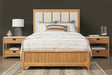 Parker House Escape - Bedroom King Panel Bed with 2 Nightstands