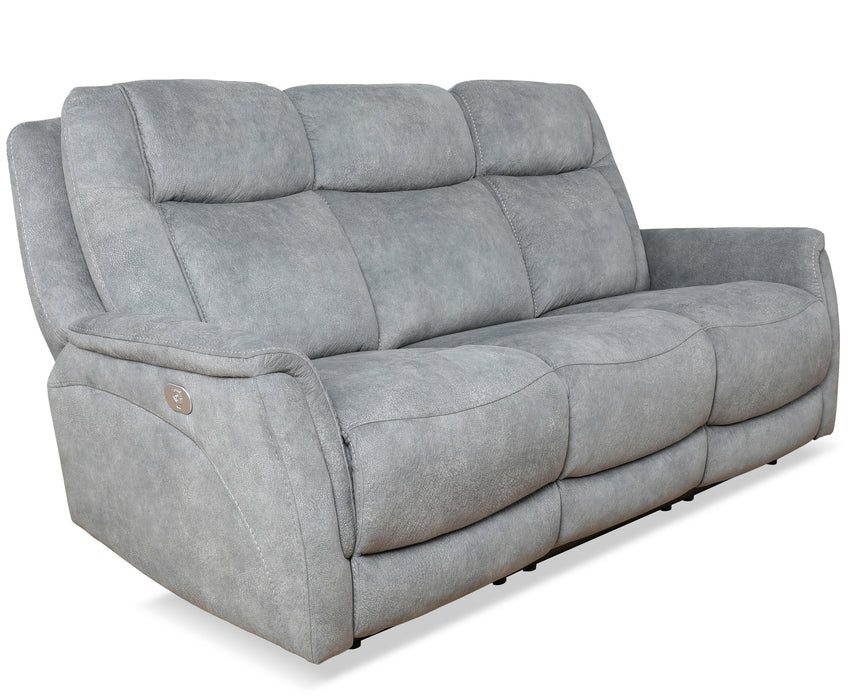 Parker Living Linus - Hudson Grey Power Reclining Sofa and Loveseat