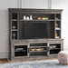 Parker House Sundance - Smokey Grey 92 In. Console with Hutch and Back Panel