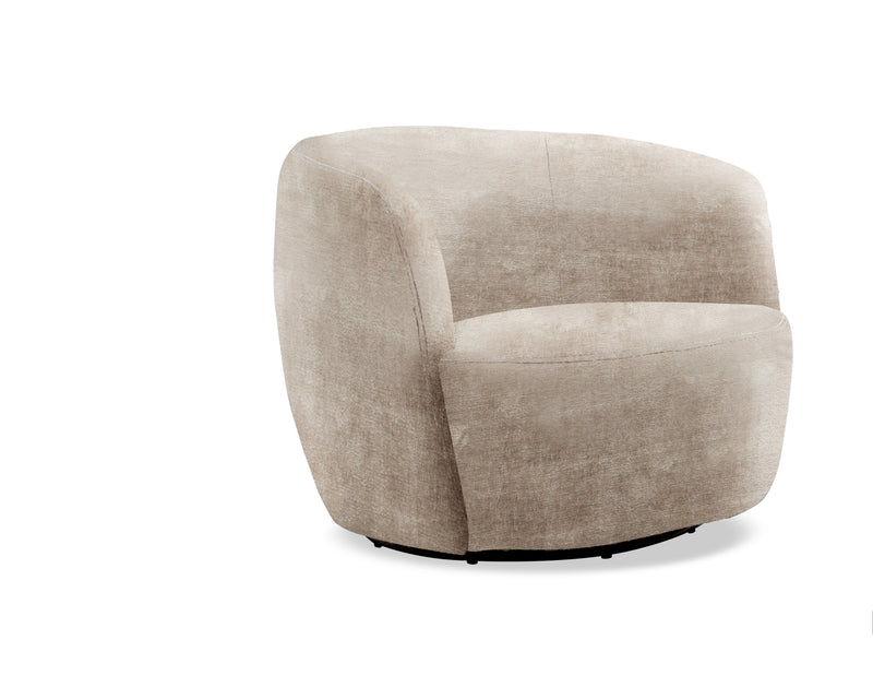 Parker Living Carina - Miami Mink Swivel Barrel Chair