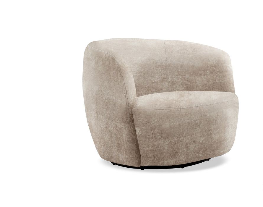 Parker Living Carina - Miami Mink Swivel Barrel Chair
