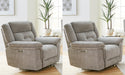Parker Living Richland - Bristol Grey Power Recliner Two Pack