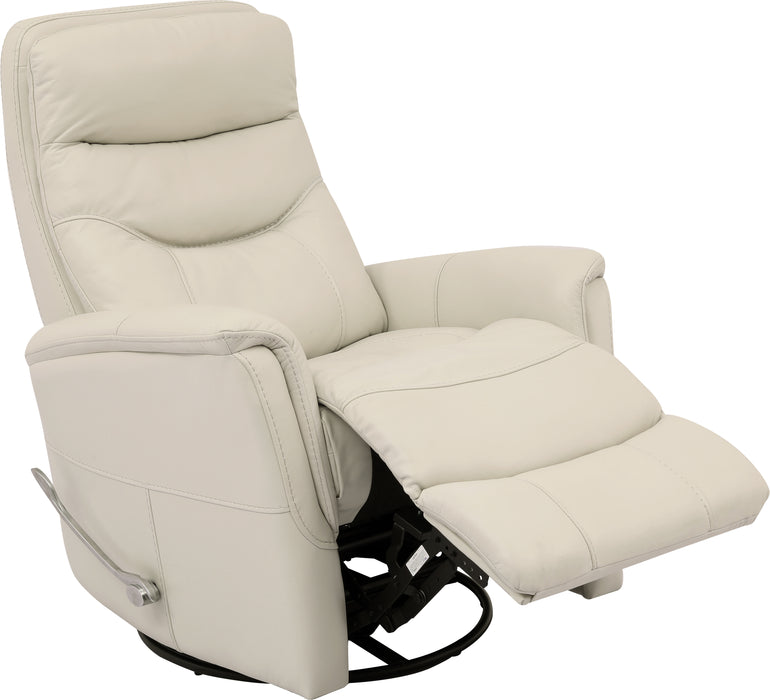 Parker Living Gemini - Ivory Swivel Glider Recliner
