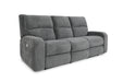 Parker Living Polaris - Bizmark Grey Power Reclining Sofa and Loveseat