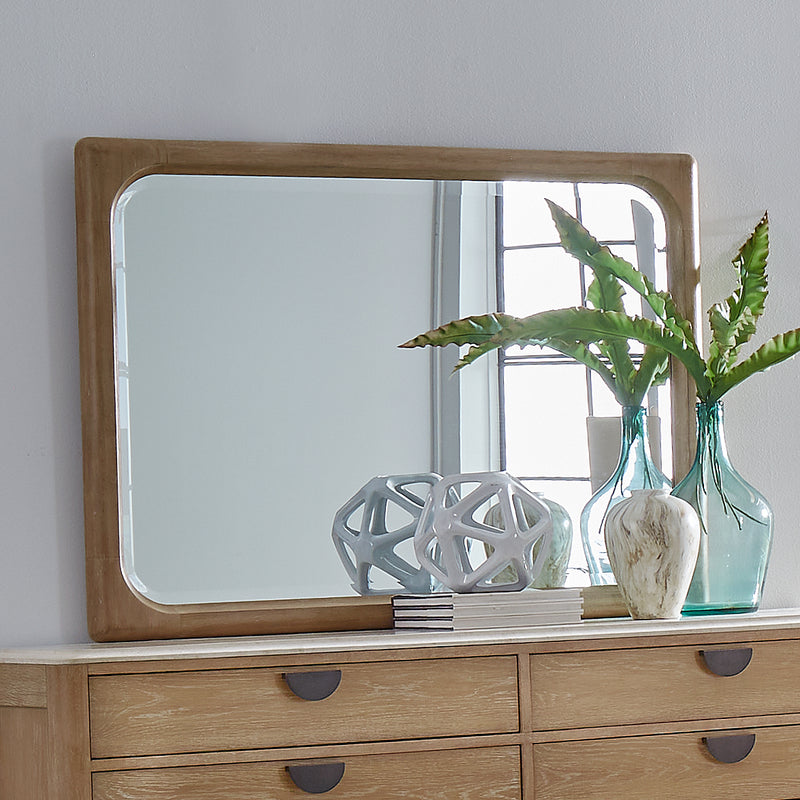 Parker House Escape - Bedroom King Poster Bed with Dresser and Mirror