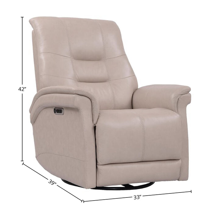 Parker Living Carnegie - Verona Linen - Powered By Freemotion Cordless Power Swivel Glider Recliner Two Pack