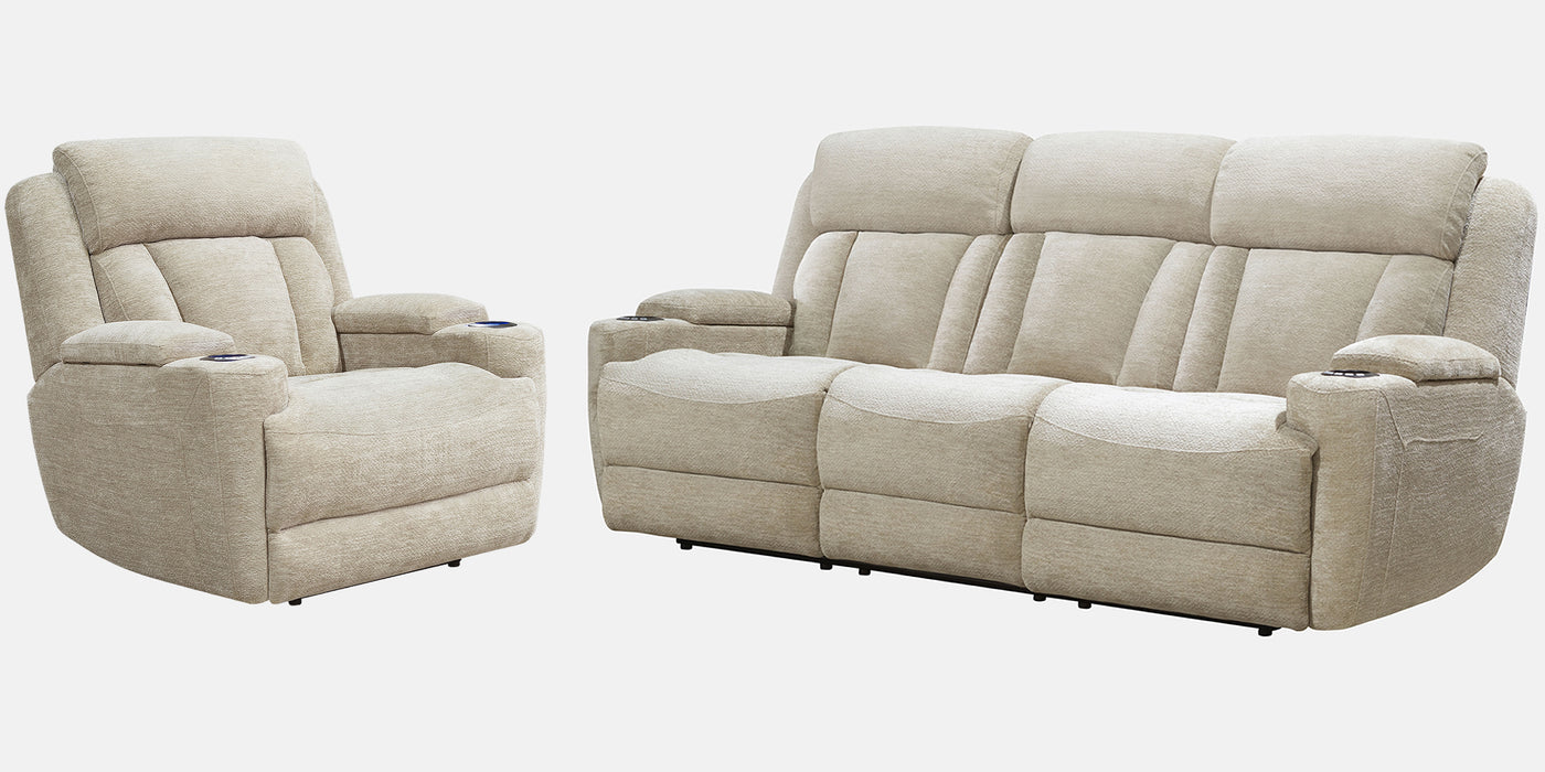 Parker Living Dalton - Lucky Fawn Power Reclining Sofa and Recliner