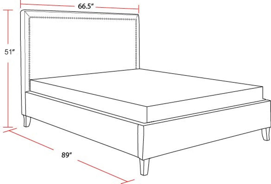 Parker Living Sleep Cody - Mineral Queen Bed