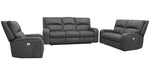 Parker Living Polaris - Slate Power Reclining Sofa Loveseat and Recliner