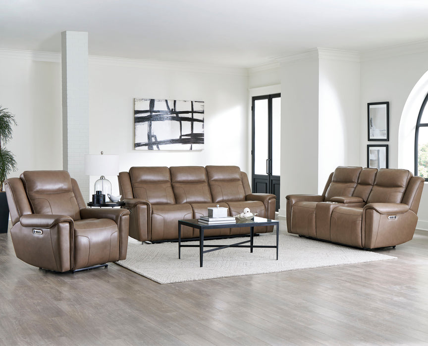 Parker Living Atlantis - Smooth Latte Power Reclining Zero Gravity Sofa, Loveseat and Recliner