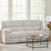 Parker Living Buster - Opal Taupe Manual Reclining Sofa and Loveseat