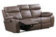 Parker Living Theon - Stokes Toffee Manual Reclining Sofa with Drop Down Table