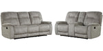 Parker Living Cooper - Shadow Natural Manual Reclining Sofa and Loveseat