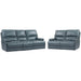 Parker Living Whitman - Verona Azure - Powered By Freemotion Power Reclining Sofa and Loveseat
