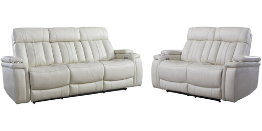 Parker Living Royce - Fantom Ivory Power Reclining Sofa and Loveseat