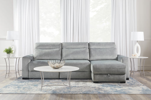 Parker Living Elliot - Sterling 3 Piece Modular Lift Top Storage Sectional