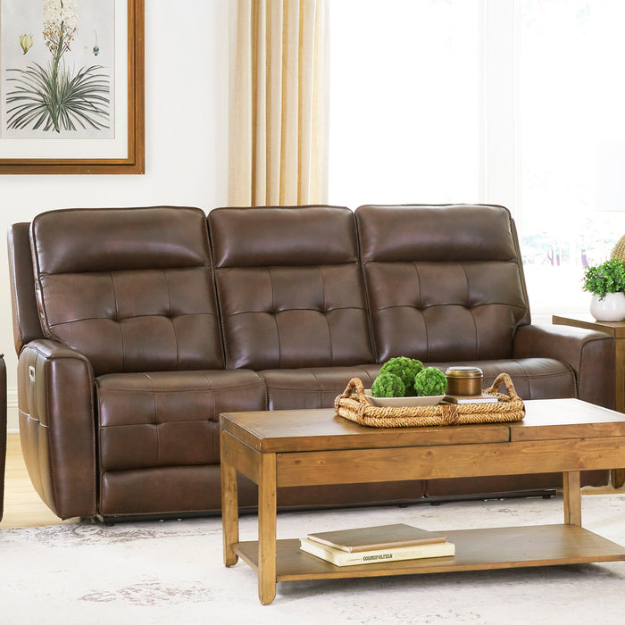 Parker Living Canterbury - Acorn Power Reclining Zero Gravity Sofa and Loveseat