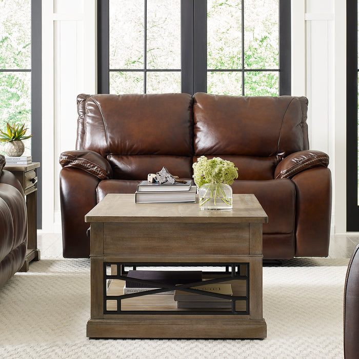 Parker Living Vail - Burnt Sienna Power Reclining Sofa and Loveseat