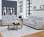 Parker Living Radius - Mega Grey Power Reclining Sofa and Loveseat