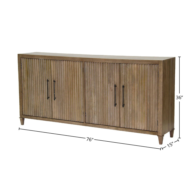 Parker House Crossings Maldives 76 In. TV Console