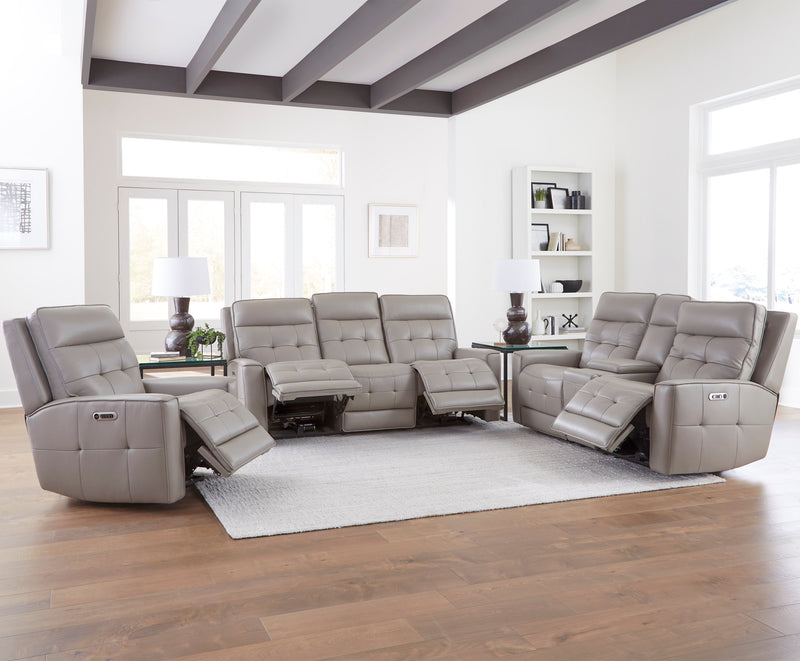 Parker Living Canterbury - Pewter Power Zero Gravity Recliner